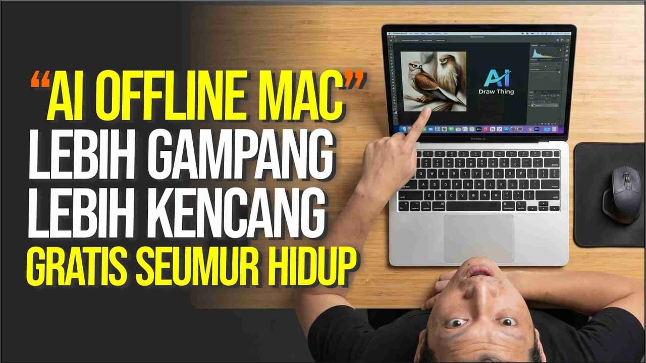 Lebih Gampang di Mac daripada Windows: Cara Jalanin AI Offline Gratis Seumur Hidup