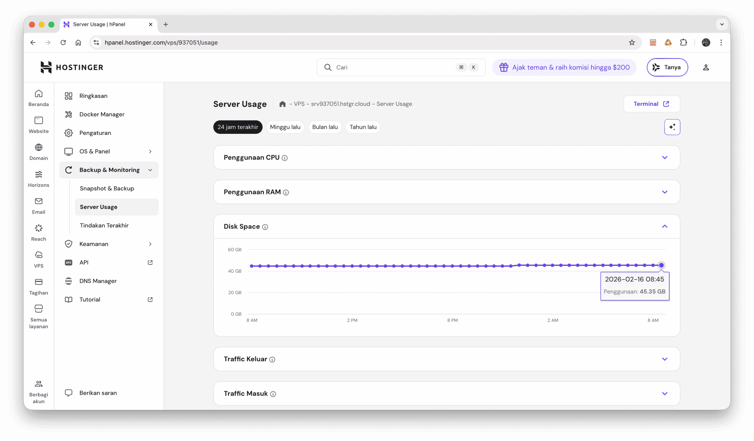 Drama Server Penuh: Cara Saya Hapus 25GB Sampah Docker & PM2 (Auto Lega!)
